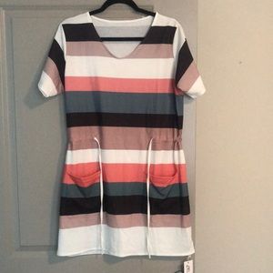 NWT Boutique brand swim suit cover up or dress, size extra large